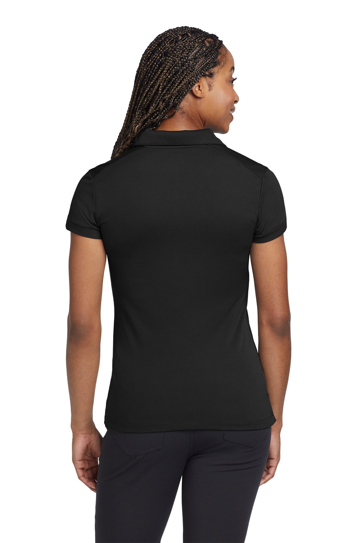 746100  Nike Women's Dri-FIT Solid Icon Pique Modern Fit Polo