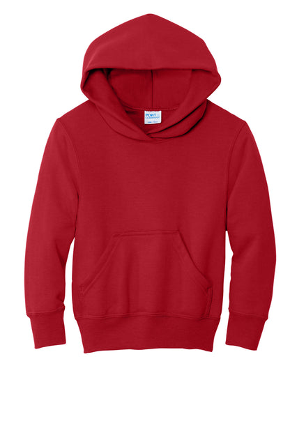 PC78YH Youth Core Fleece Pullover Hooded Sweatshirt.