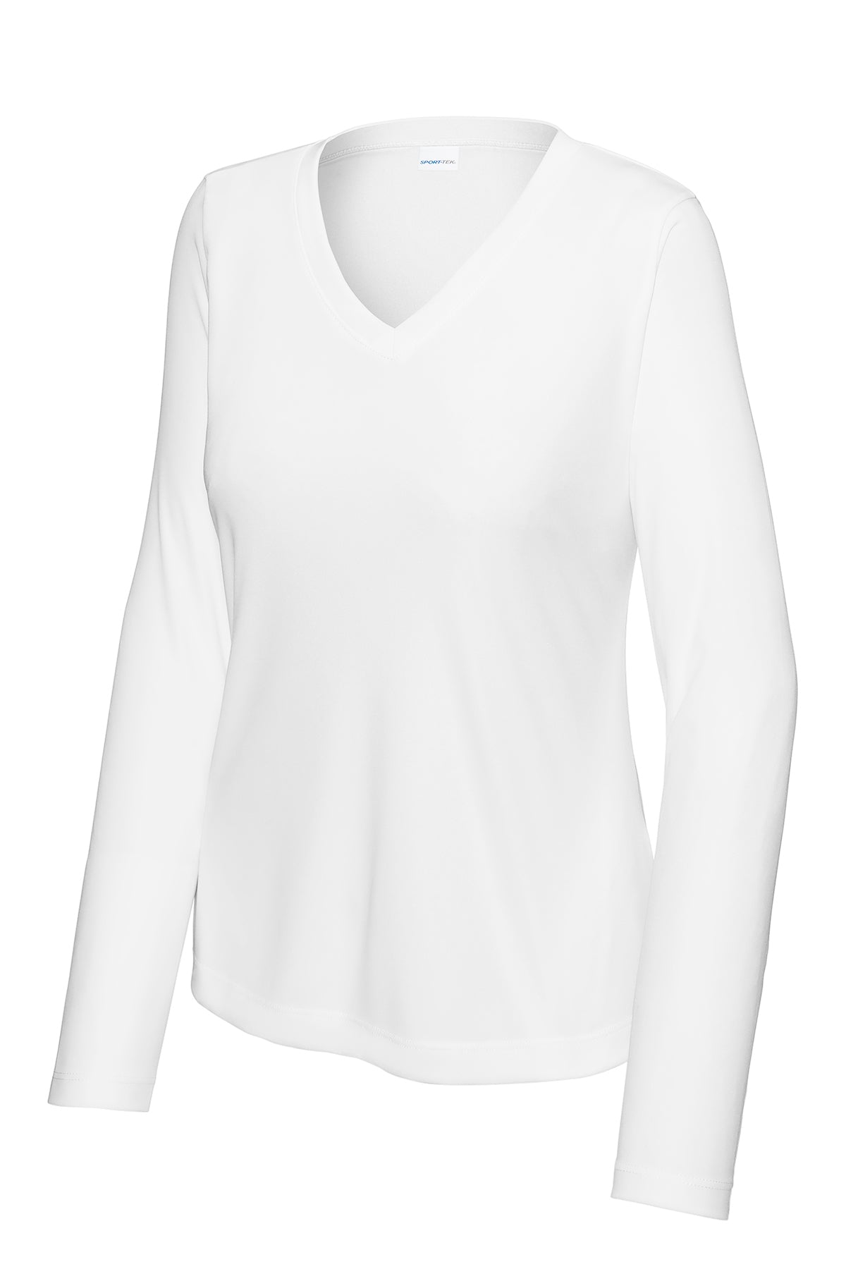 LST353LS Sport-Tek® Ladies Long Sleeve Competitor V-Neck - Print Ready