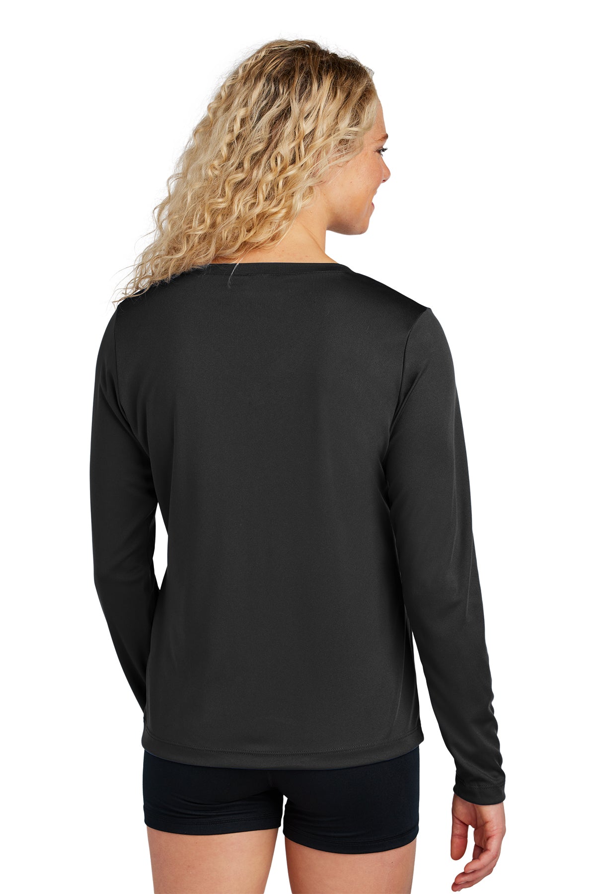 LST353LS Sport-Tek® Ladies Long Sleeve Competitor V-Neck - Print Ready