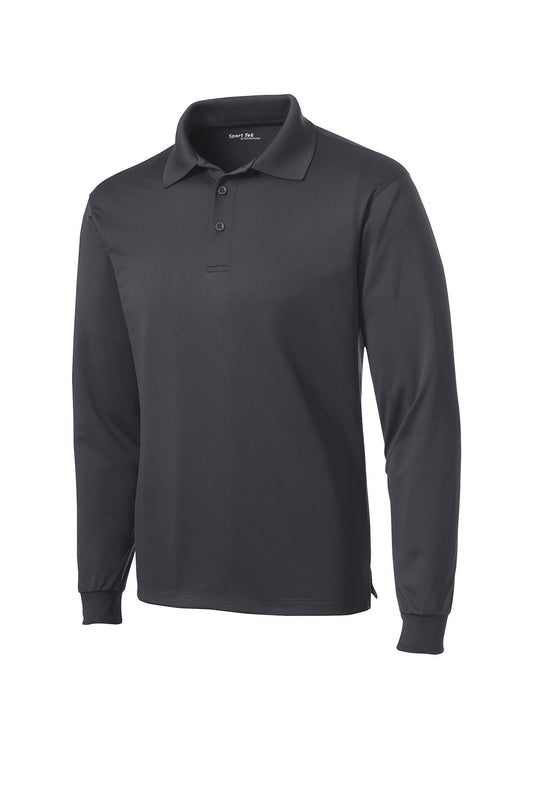 ST657 Sport-Tek® Long Sleeve Micropique Sport-Wick®Polo