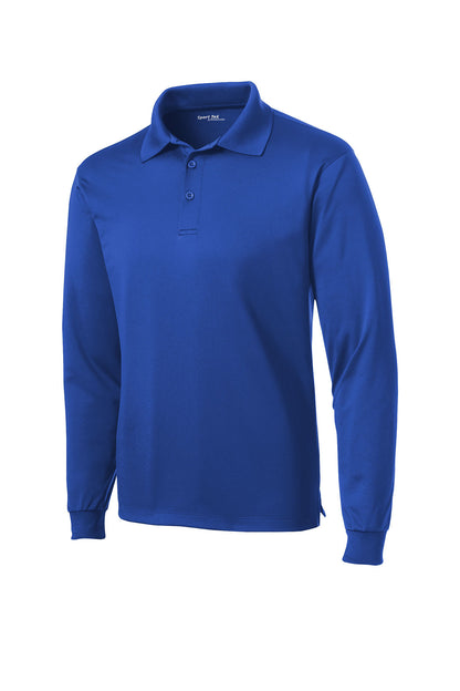 ST657 Sport-Tek® Long Sleeve Micropique Sport-Wick®Polo