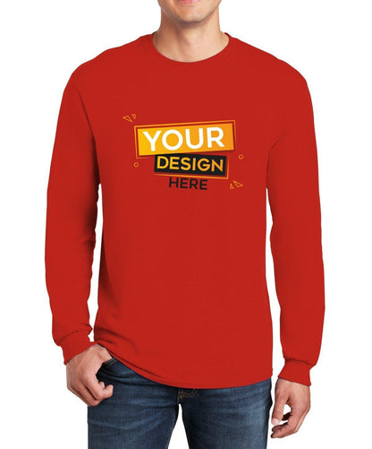 5400 Gildan® 100% Cotton Long Sleeve T-Shirt