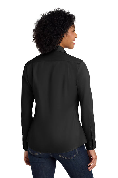 L663 Port Authority® Women's SuperPro™ Twill Shirt.
