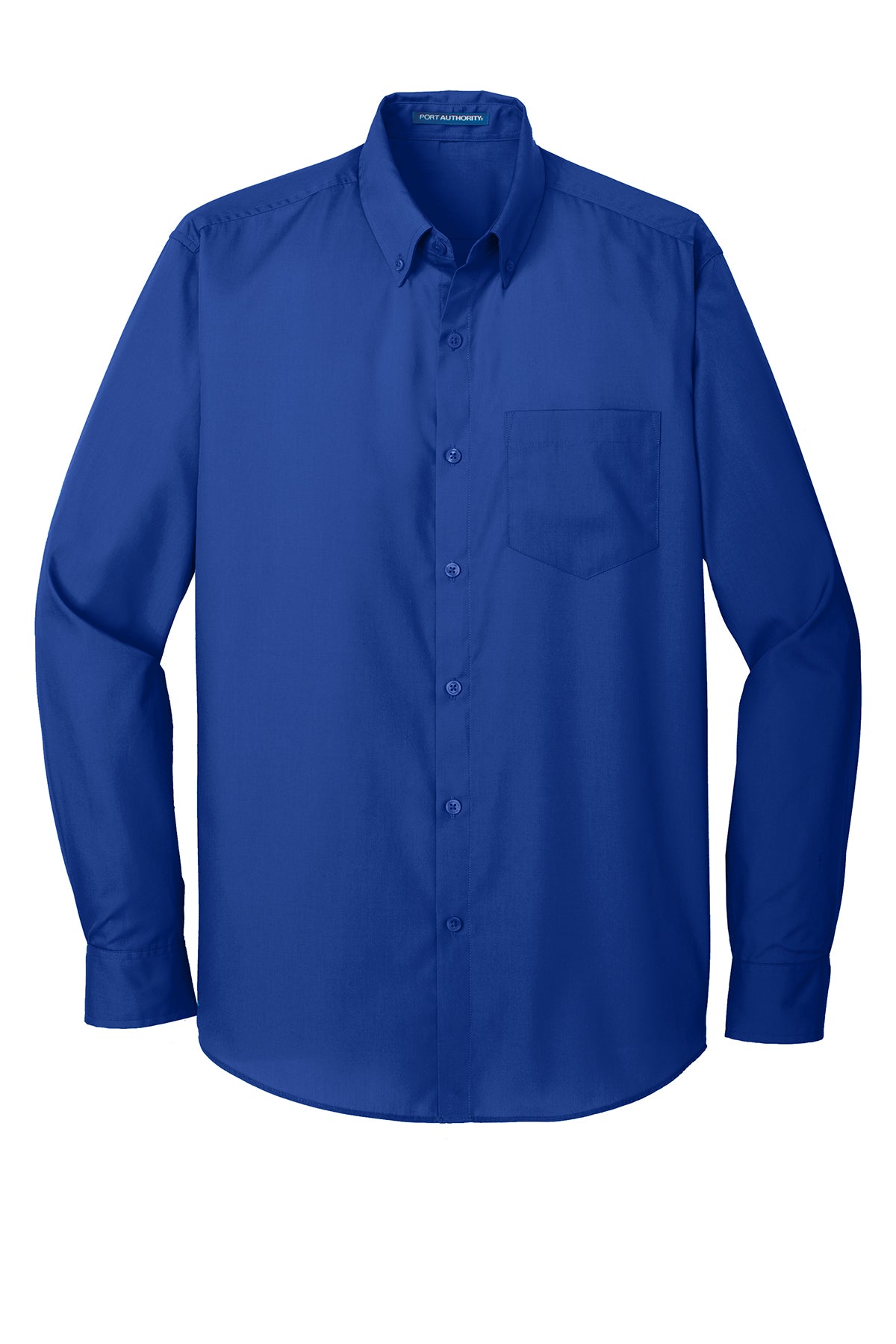 W100 Port Authority®&nbsp;Long Sleeve Carefree Poplin Shirt.