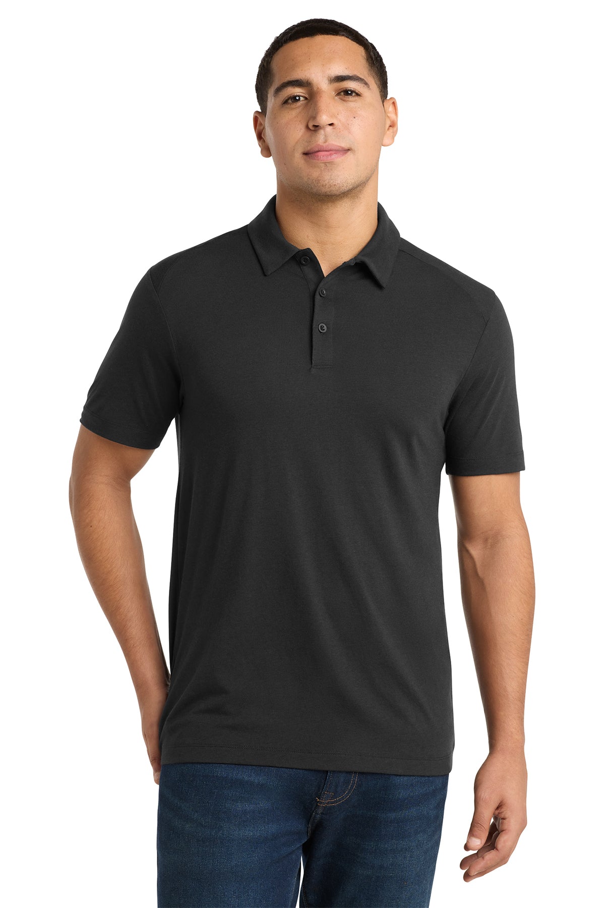 ST405 Sport-Tek® PosiCharge® Tri-Blend Wicking Polo.