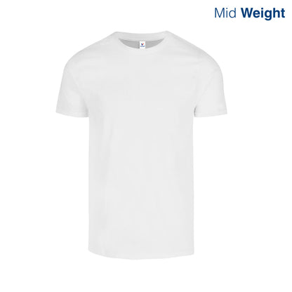 Adult Unisex Heavy Weight Crew Neck Short Sleeve TShirt - C0300