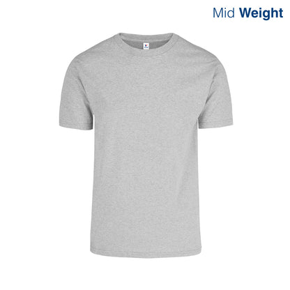 Adult Unisex Heavy Weight Crew Neck Short Sleeve TShirt - C0300