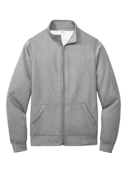 PC78FZ Port & Co™ Core Fleece Cadet Full-Zip Sweatshirt.