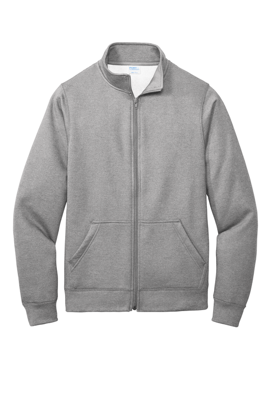PC78FZ Port & Co™ Core Fleece Cadet Full-Zip Sweatshirt.