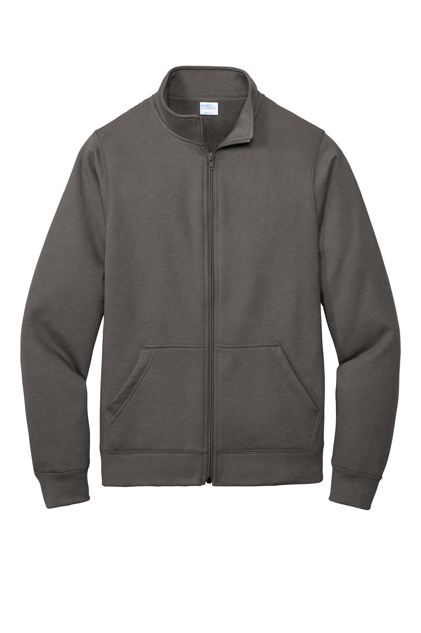 PC78FZ Port & Co™ Core Fleece Cadet Full-Zip Sweatshirt.
