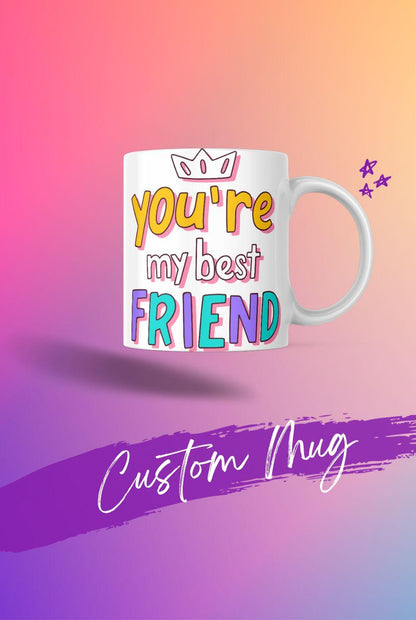 Traditional Ceramic Custom Mugs 11oz (3 Pack) - Full Quality Print