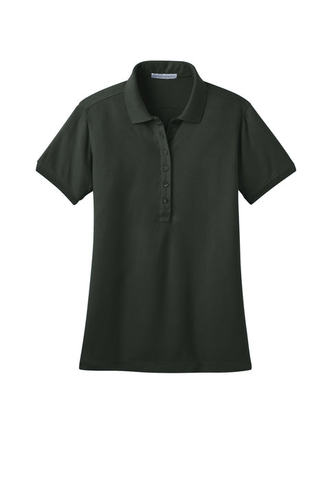 L555 Port Authority® Women's Stretch Pique Polo