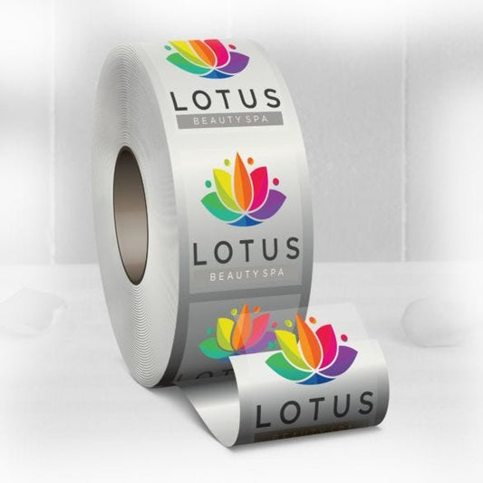 Clear BOPP Roll Labels