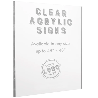 Laser Cut 3D acrylic Sign by SQF