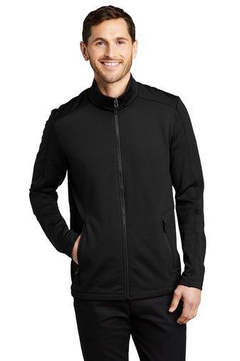 F239 Port Authority® Grid Fleece Jacket - Full Quality Print