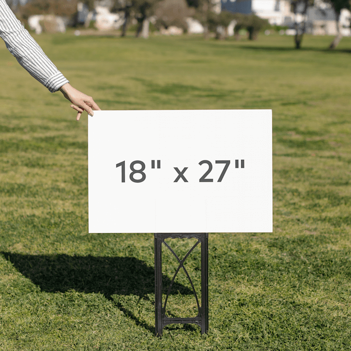 Yard Sign - Full Quality Print