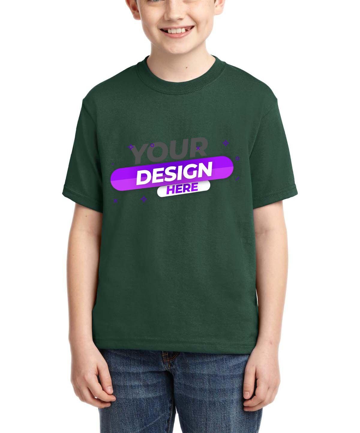 JERZEES® Youth Dri-Power Active 50/50 Cotton/Poly - Full Quality Print
