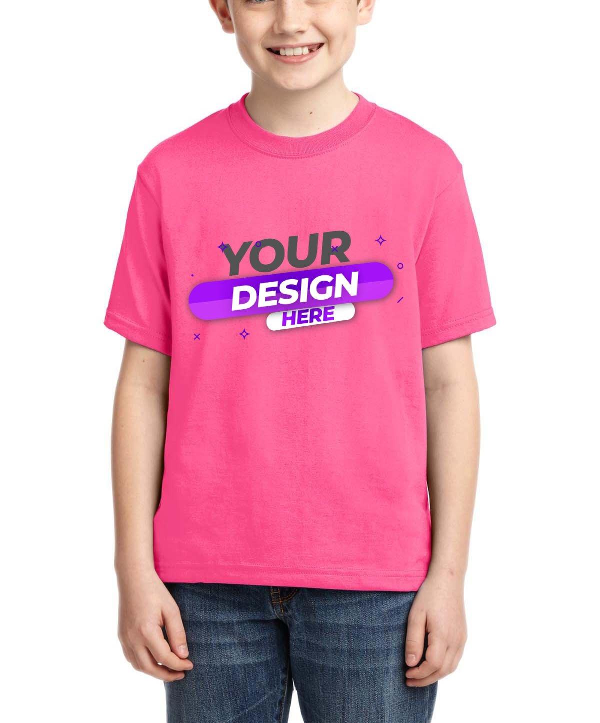 JERZEES® Youth Dri-Power Active 50/50 Cotton/Poly - Full Quality Print