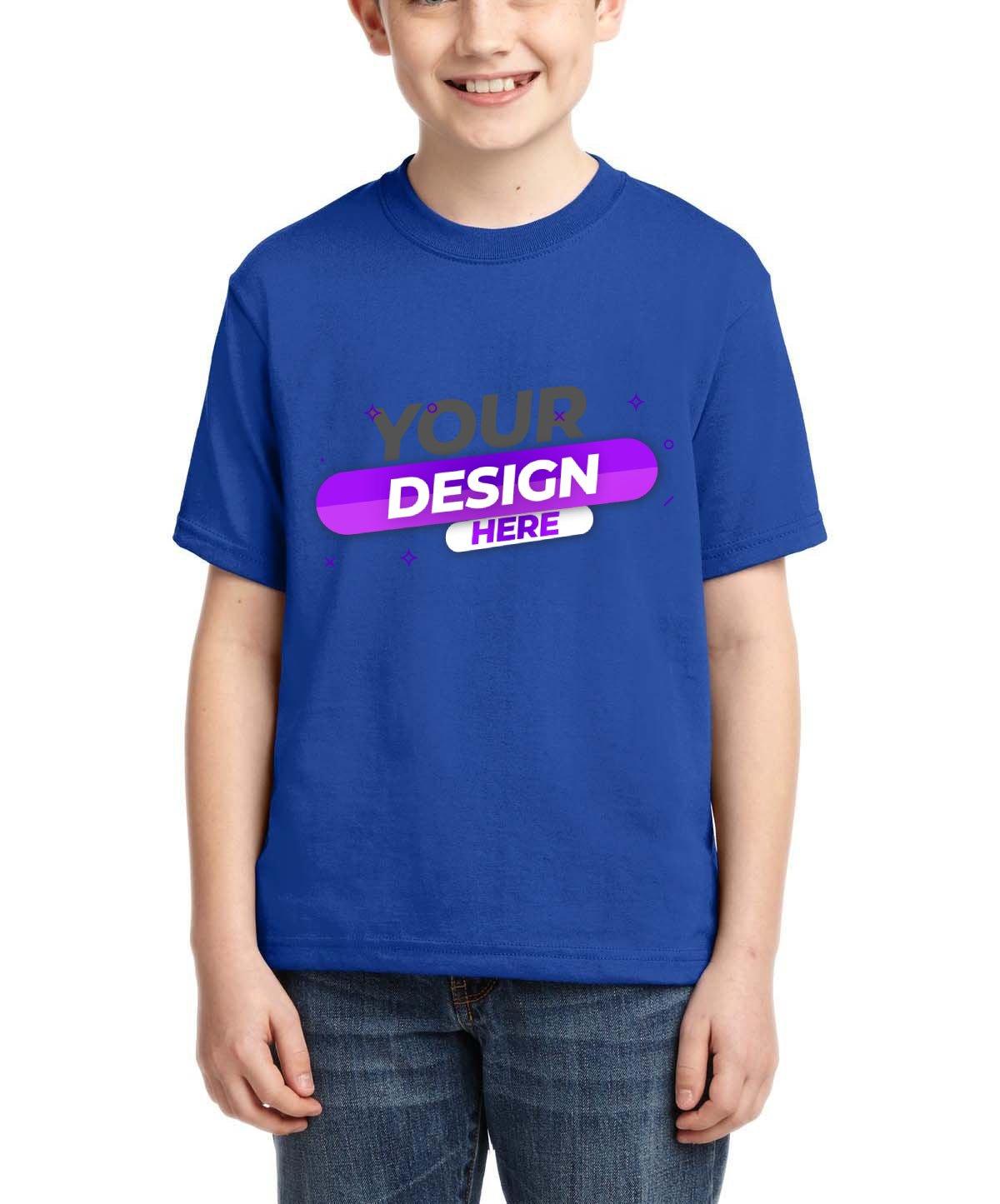 JERZEES® Youth Dri-Power Active 50/50 Cotton/Poly - Full Quality Print