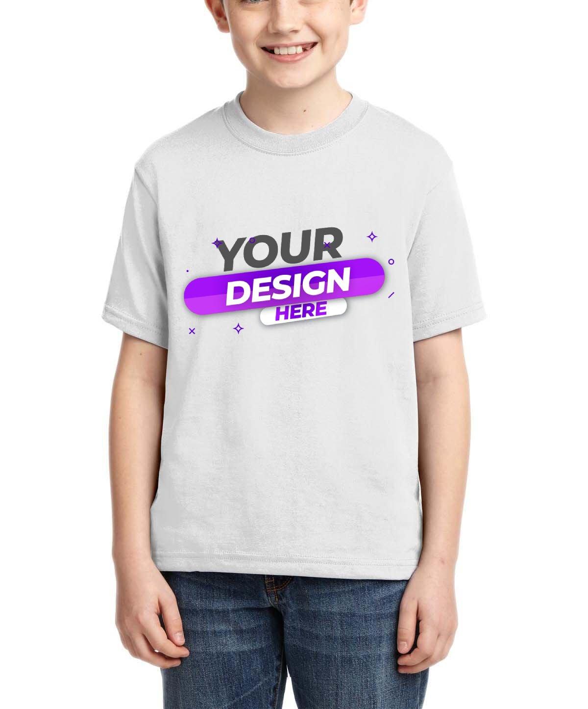 JERZEES® Youth Dri-Power Active 50/50 Cotton/Poly - Full Quality Print