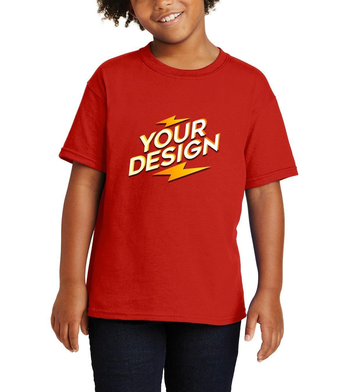 Gildan® Youth 100% Cotton T-Shirt - Full Quality Print