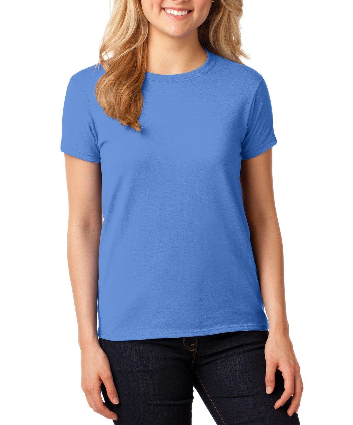 Gildan® Ladies 100% Cotton T-Shirt - Full Quality Print