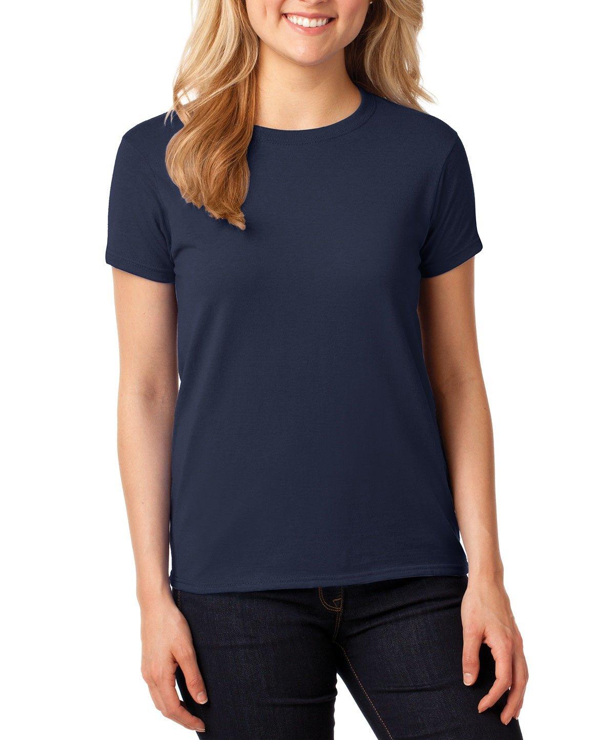 Gildan® Ladies 100% Cotton T-Shirt - Full Quality Print