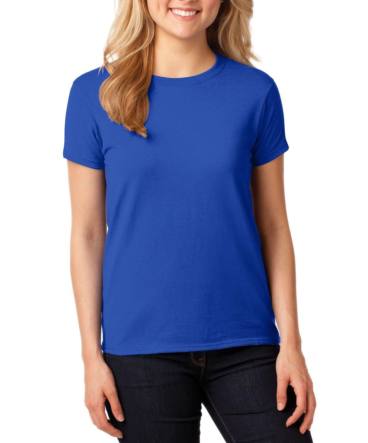 Gildan® Ladies 100% Cotton T-Shirt - Full Quality Print