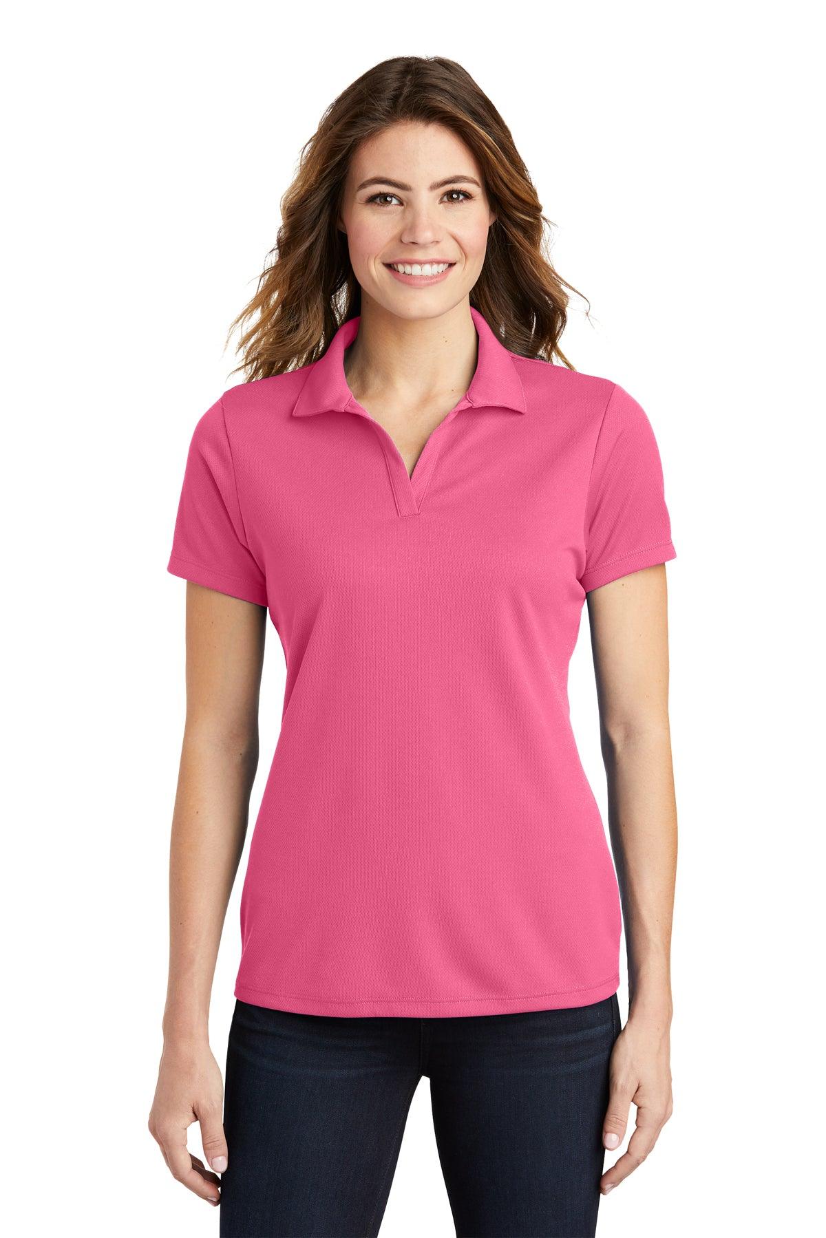 LST640 Sport-Tek® Ladies PosiCharge® RacerMesh® Polo - Full Quality Print