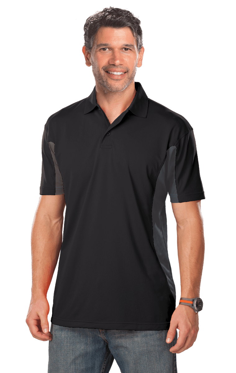 Men's Snag Resist Colorblock Polo BG7226 - Full Quality Print