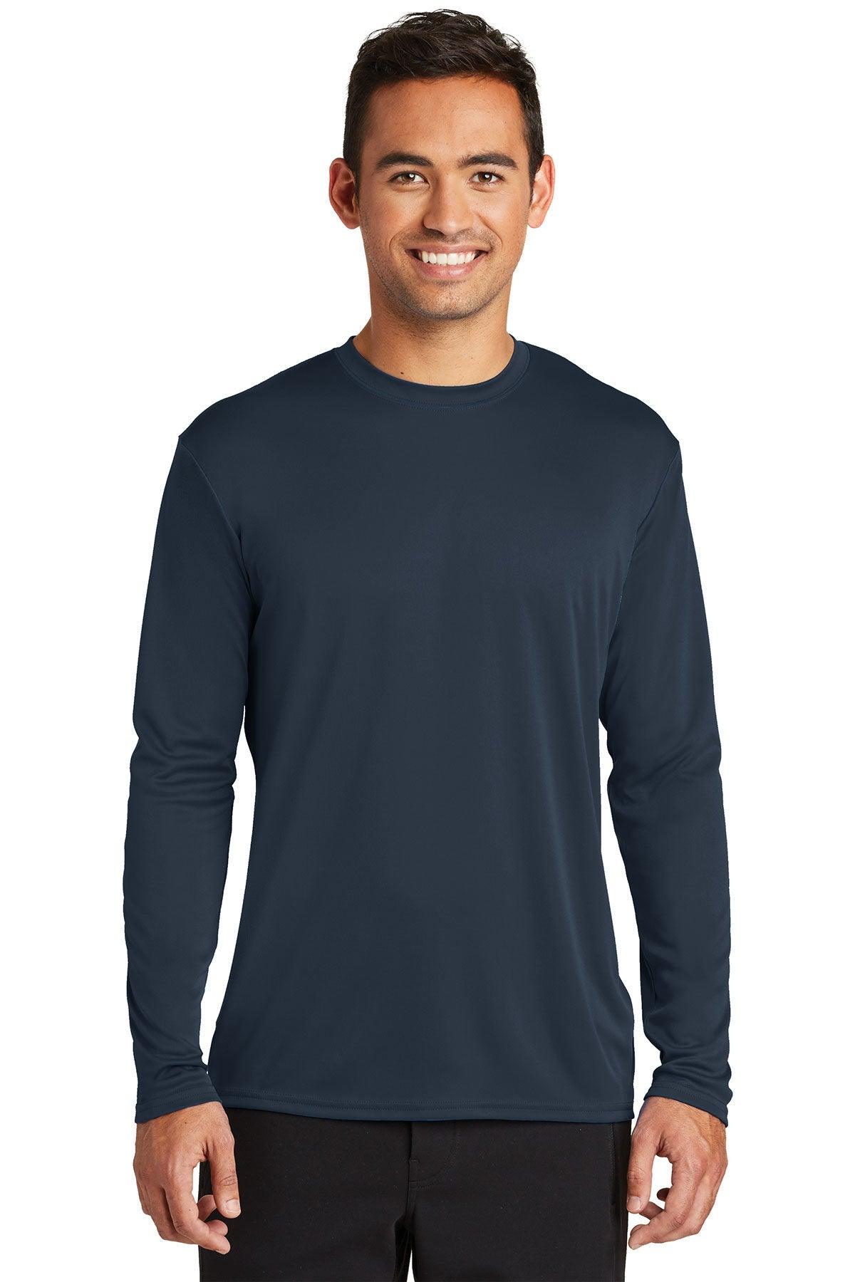 Port & Company® Long Sleeve Performance Tee PC380LS - Full Quality Print