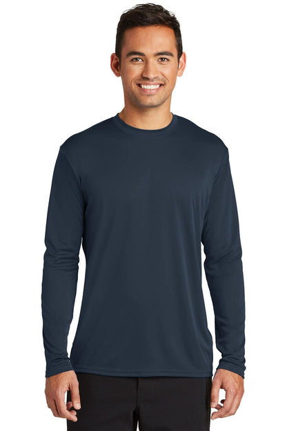 Port & Company® Long Sleeve Performance Tee PC380LS - Full Quality Print