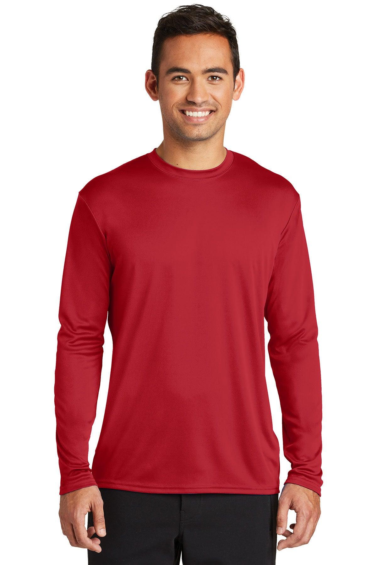 Port & Company® Long Sleeve Performance Tee PC380LS - Full Quality Print