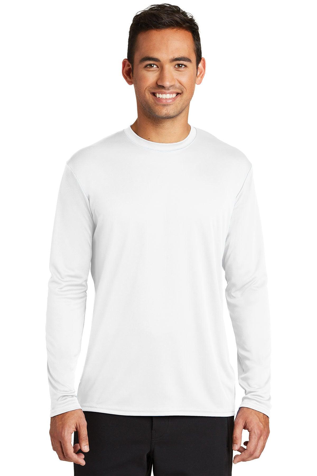 Port & Company® Long Sleeve Performance Tee PC380LS - Full Quality Print