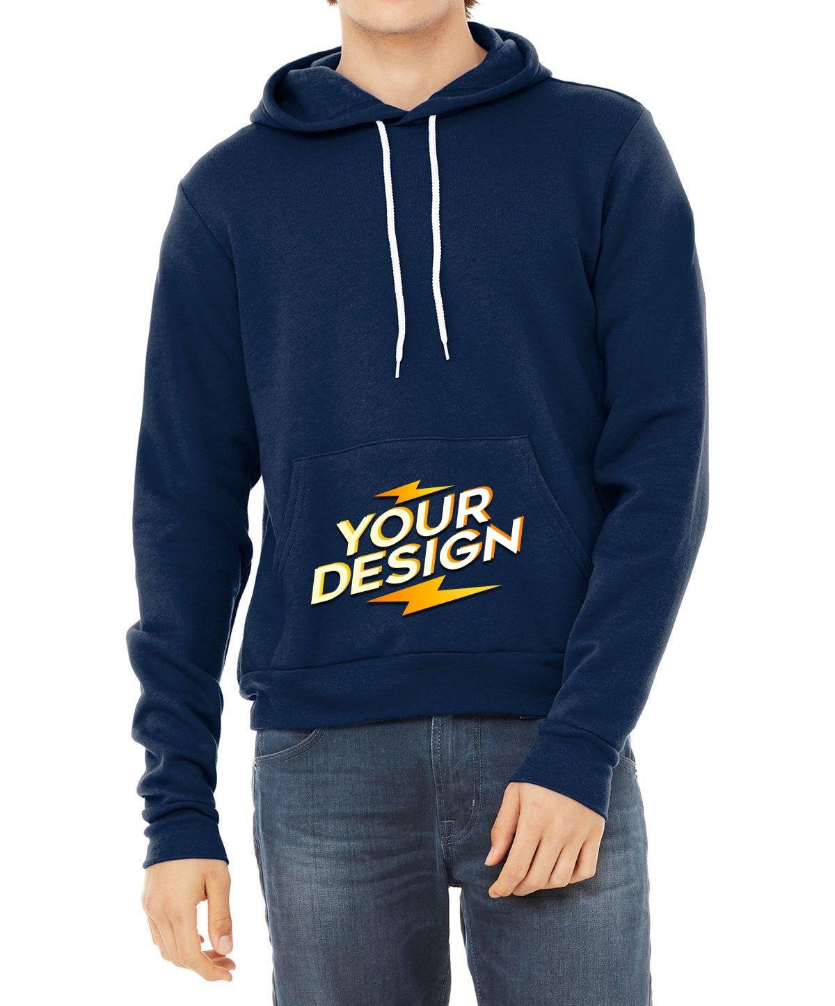 BELLA+CANVAS ® Unisex Sponge Fleece Pullover Hoodie - Full Quality Print