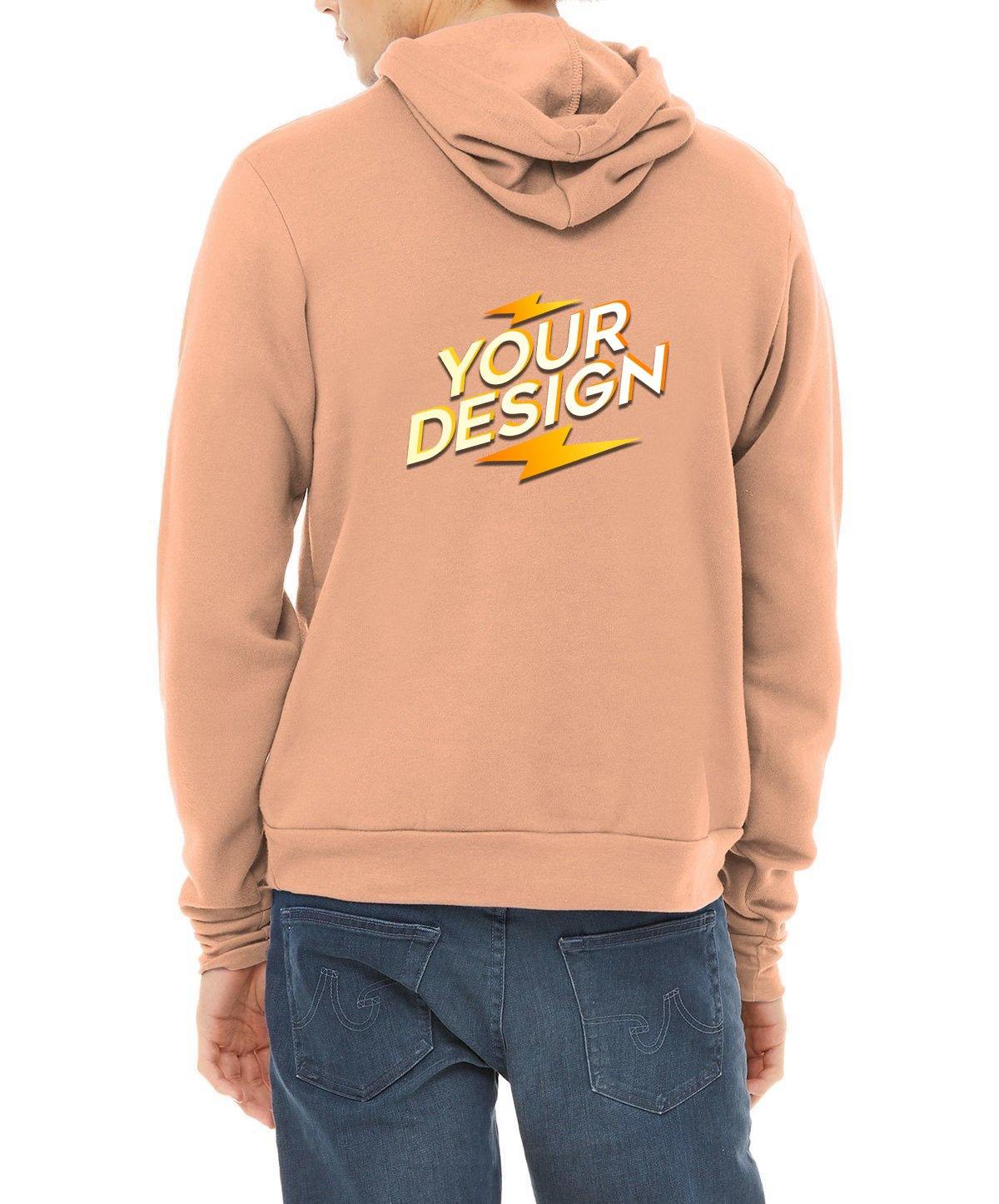 BELLA+CANVAS ® Unisex Sponge Fleece Pullover Hoodie - Full Quality Print