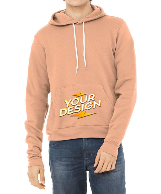 BELLA+CANVAS ® Unisex Sponge Fleece Pullover Hoodie - Full Quality Print