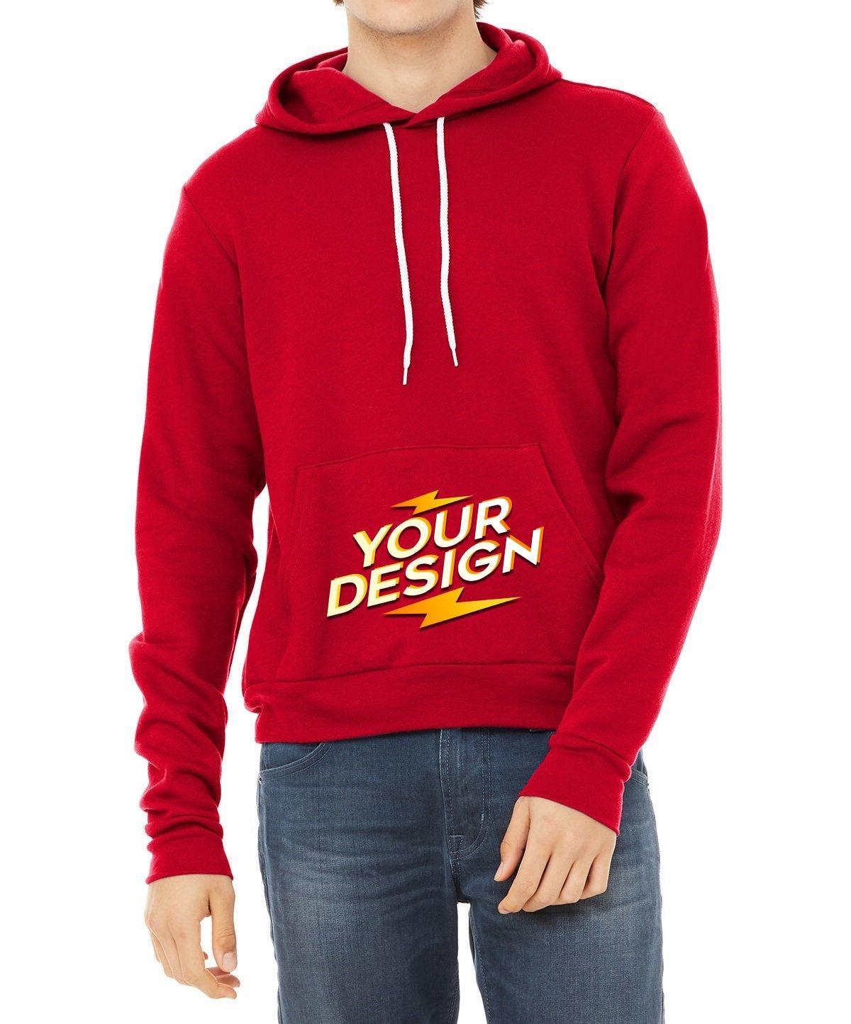 BELLA+CANVAS ® Unisex Sponge Fleece Pullover Hoodie - Full Quality Print