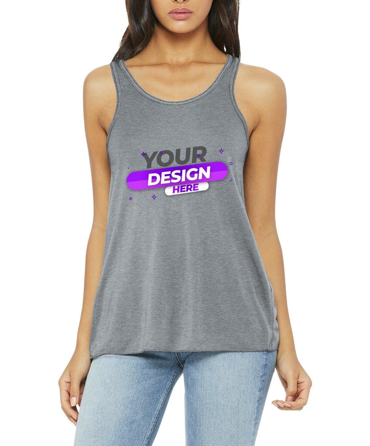 BELLA+CANVAS ® Ladies Flowy Racerback Tank - Full Quality Print