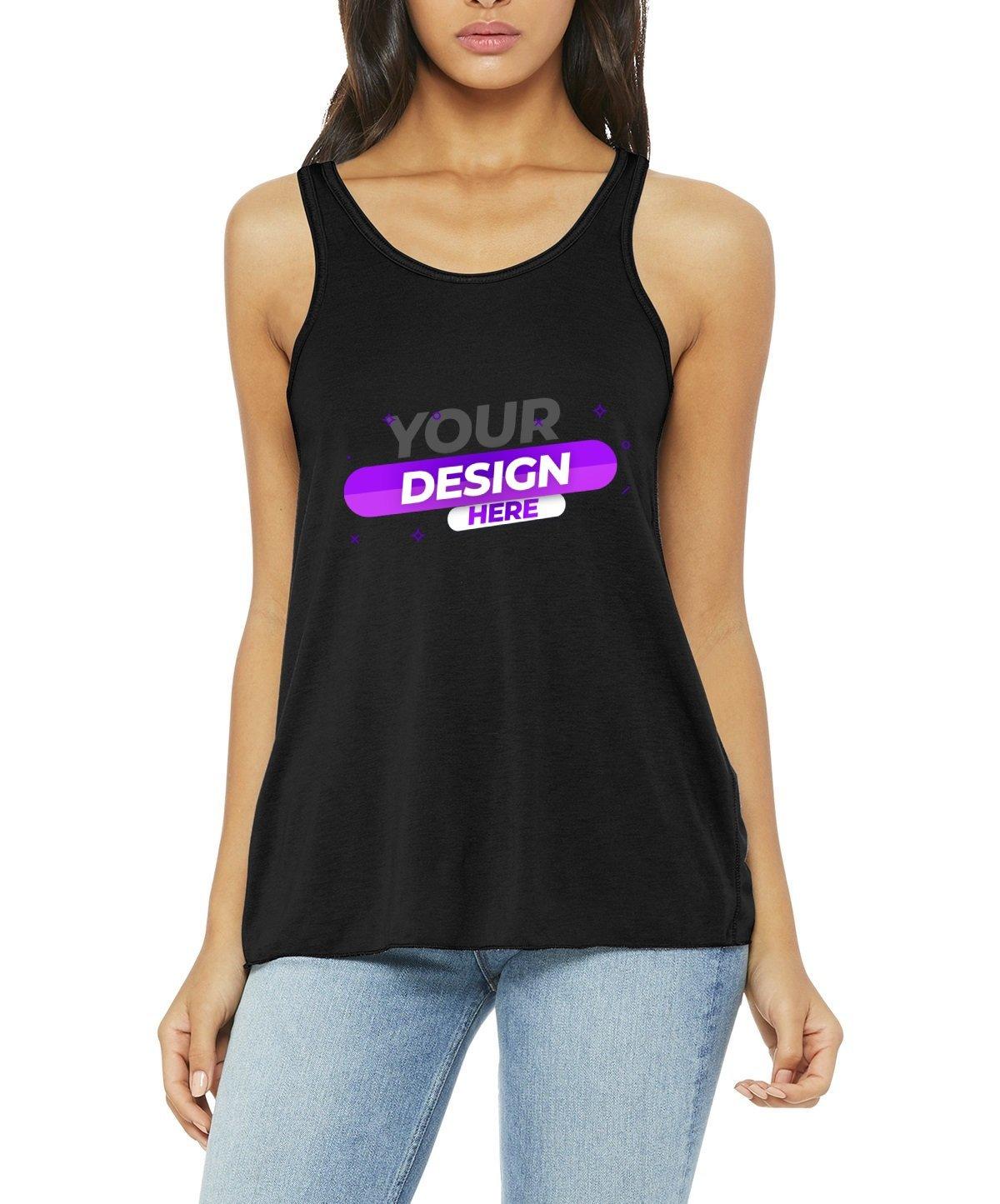 BELLA+CANVAS ® Ladies Flowy Racerback Tank - Full Quality Print
