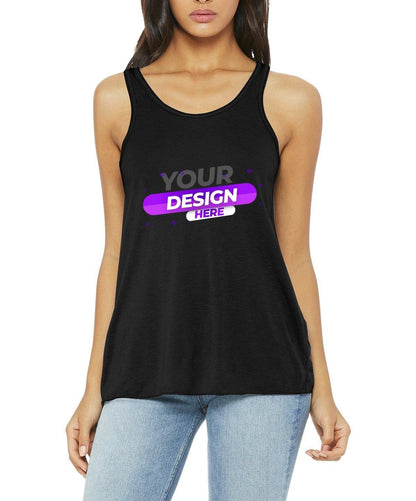 BELLA+CANVAS ® Ladies Flowy Racerback Tank - Full Quality Print