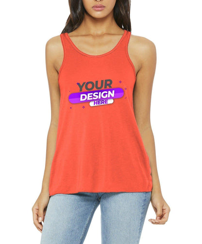 BELLA+CANVAS ® Ladies Flowy Racerback Tank - Full Quality Print