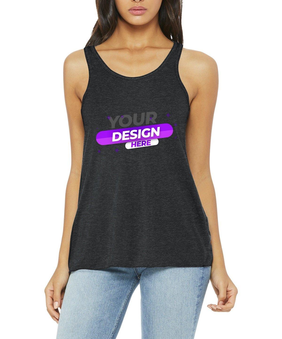 BELLA+CANVAS ® Ladies Flowy Racerback Tank - Full Quality Print