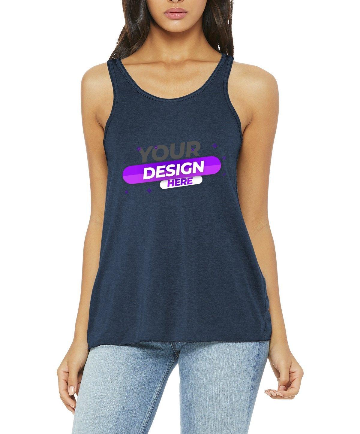 BELLA+CANVAS ® Ladies Flowy Racerback Tank - Full Quality Print