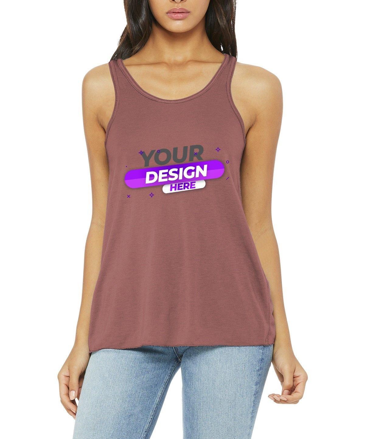 BELLA+CANVAS ® Ladies Flowy Racerback Tank - Full Quality Print