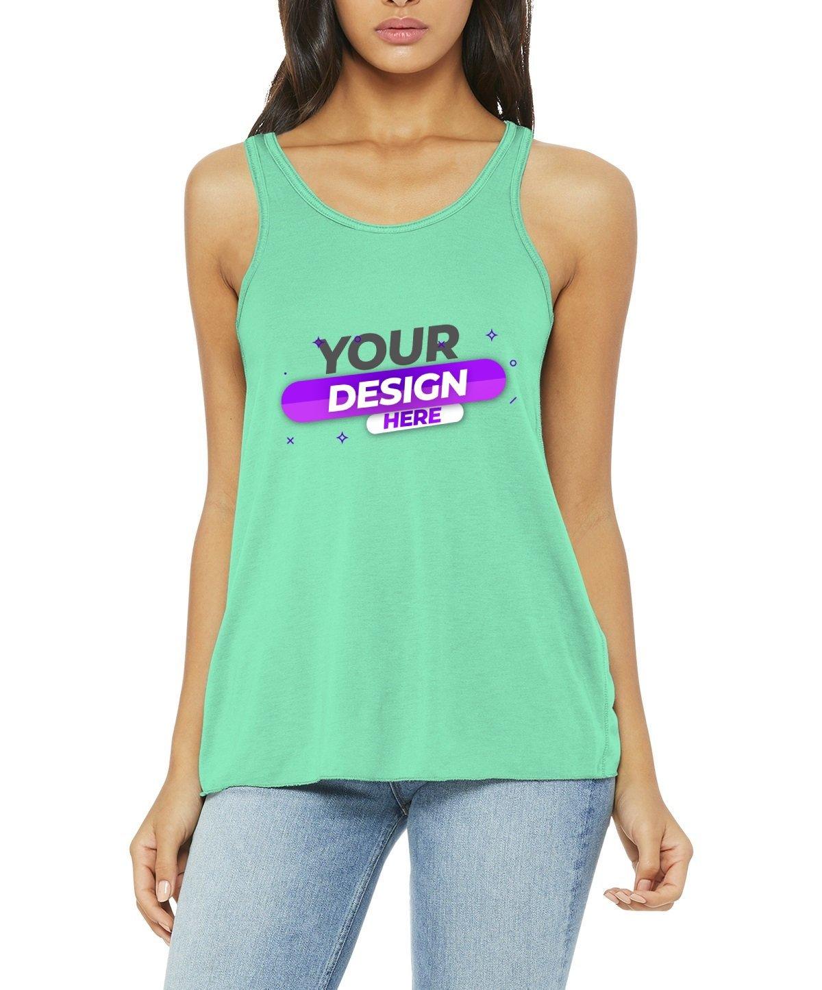 BELLA+CANVAS ® Ladies Flowy Racerback Tank - Full Quality Print