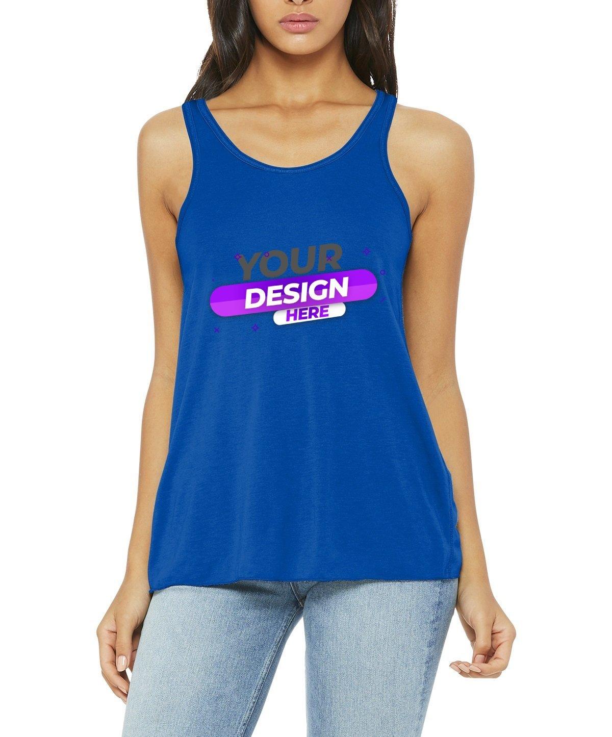 BELLA+CANVAS ® Ladies Flowy Racerback Tank - Full Quality Print