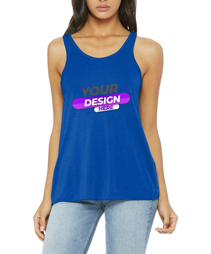BELLA+CANVAS ® Ladies Flowy Racerback Tank - Full Quality Print