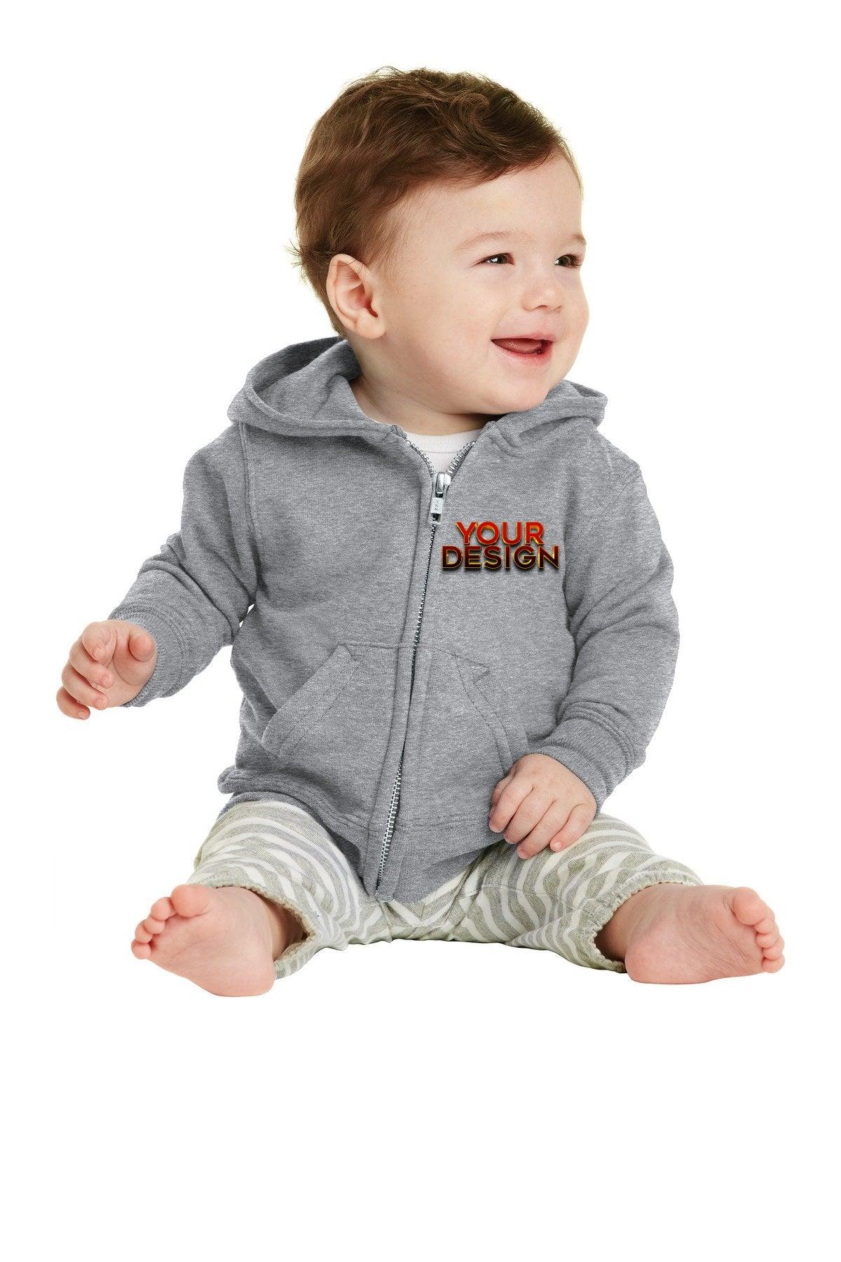 Infant Core Fleece Full-Zip Hooded Sweatshirt - Full Quality Print